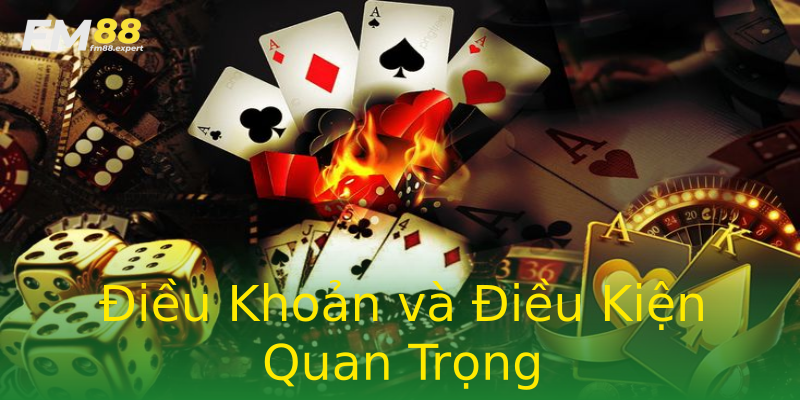 Điều Khoản và Điều Kiện Quan Trọng Điều Khoản và Điều Kiện Quan Trọng